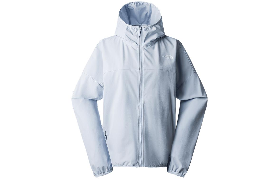 (Women) TNF Zephyr Blue Windproof Water-Resistant Outdoor Jacket NF0A7WCP-I0E