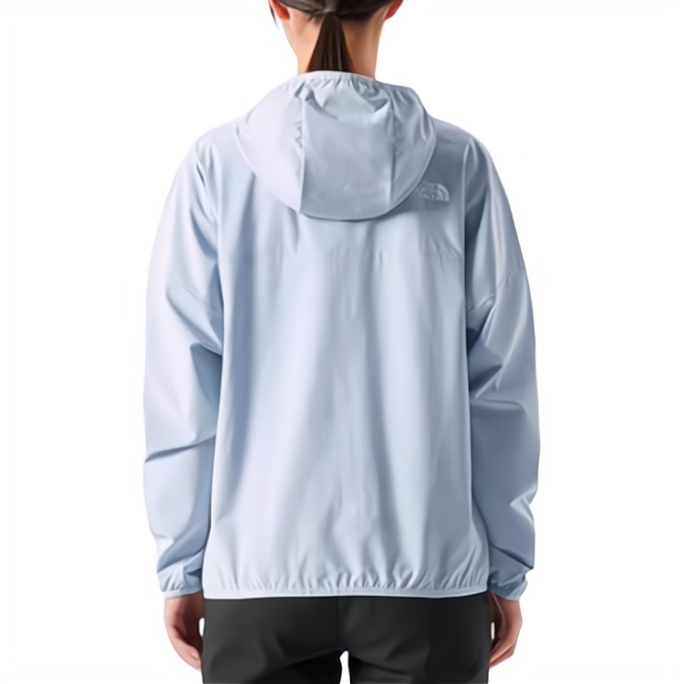 (Women) TNF Zephyr Blue Windproof Water-Resistant Outdoor Jacket NF0A7WCP-I0E 圖 4