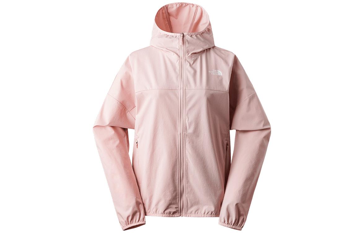 (Women) TNF Zephyr Pink Windproof Water-Repellent Outdoor Jacket NF0A7WCP-LK6