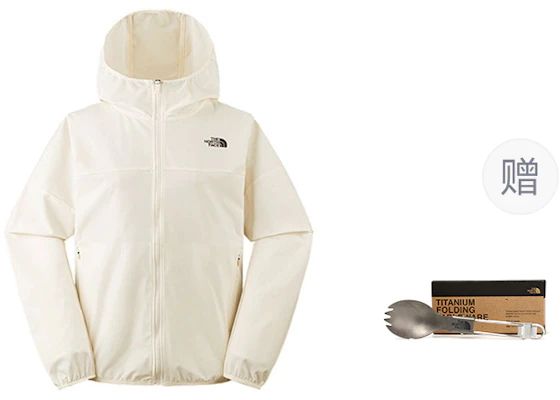 (Women) The North Face Zephyr Water-Resistant Hoodie Jacket Off-White NF0A7WCP-QLI Sizing (Women) The North Face Zephyr Water-Resistant Hoodie Jacket Off-White NF0A7WCP-QLI