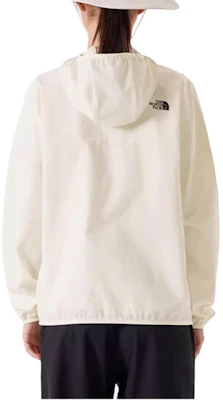 (Women) The North Face Zephyr Water-Resistant Hoodie Jacket Off-White NF0A7WCP-QLI 2