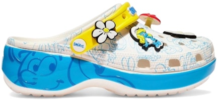 (Women) The Smurfs x Crocs Classic Platform Clog 'Smurfette' 210822-90H (Women) The Smurfs x Crocs Classic Platform Clog 'Smurfette' 210822-90H