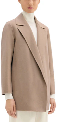 (W) THEORY 卡其色翻領開襟外套 K0701412-TSI Purchase (W) THEORY 卡其色翻領開襟外套 K0701412-TSI