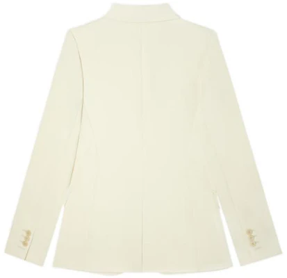 (W) THEORY Blazer Butang Tunggal Warna Off-White. J0709113-Y0C Lookbook (W) THEORY Blazer Butang Tunggal Warna Off-White. J0709113-Y0C