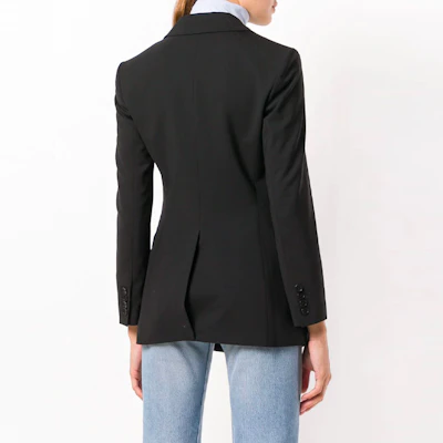 (W) THEORY Blazer Hitam Solid Butang Tunggal H0101113 Purchase (W) THEORY Blazer Hitam Solid Butang Tunggal H0101113