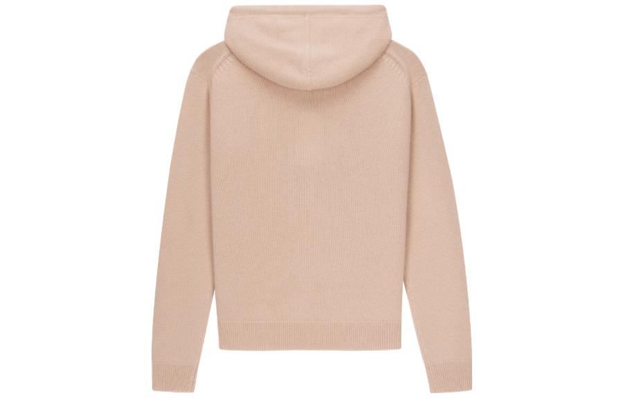 Lookbook (W) THEORY 桃粉色抽繩連帽針織套頭衫。 N0611711-VH8