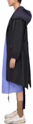 (W) THEORY 設計師聯名 黑色與海軍藍拼接拉鏈連帽外套 N037410O-A29 Purchase (W) THEORY 設計師聯名 黑色與海軍藍拼接拉鏈連帽外套 N037410O-A29