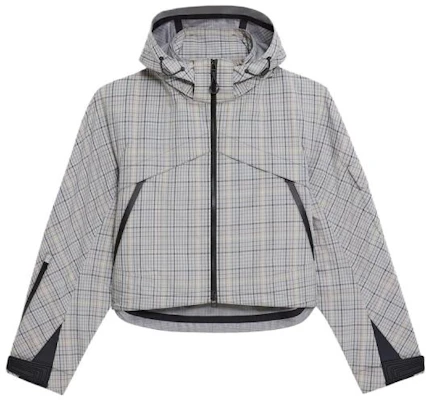 (W) Jaket Berhud Corak Kotak Hitam Kelabu Kolaborasi Pereka THEORY. N034107O-B1M Order (W) Jaket Berhud Corak Kotak Hitam Kelabu Kolaborasi Pereka THEORY. N034107O-B1M