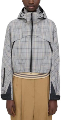 (W) Jaket Berhud Corak Kotak Hitam Kelabu Kolaborasi Pereka THEORY. N034107O-B1M Lookbook (W) Jaket Berhud Corak Kotak Hitam Kelabu Kolaborasi Pereka THEORY. N034107O-B1M