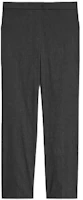 (Women) THEORY SS22 Black Loose Fit Casual Pants Solid Color Blend K0203201-001 (Women) THEORY SS22 Black Loose Fit Casual Pants Solid Color Blend K0203201-001