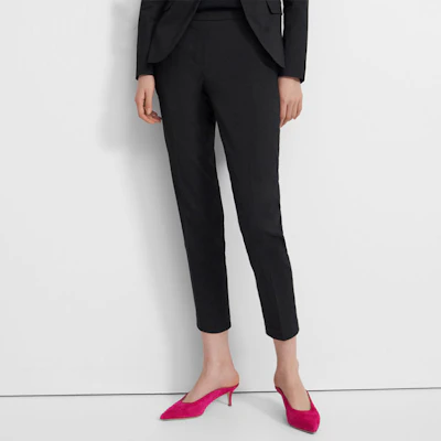 (W) THEORY SS22 Seluar Hitam Longgar Kasual Warna Solid K0203201-001 Purchase (W) THEORY SS22 Seluar Hitam Longgar Kasual Warna Solid K0203201-001