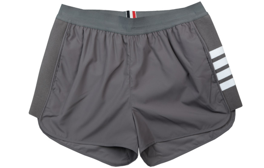 Order (W) Thom Browne Pantalones Cortos 4-Bar Gris Oscuro FJQ043A-06230-036