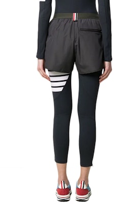 (W) Thom Browne Pantalones Cortos 4-Bar Gris Oscuro FJQ043A-06230-036 Purchase (W) Thom Browne Pantalones Cortos 4-Bar Gris Oscuro FJQ043A-06230-036