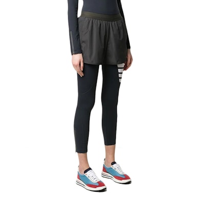 (W) Thom Browne Pantalones Cortos 4-Bar Gris Oscuro FJQ043A-06230-036 Details for (W) Thom Browne Pantalones Cortos 4-Bar Gris Oscuro FJQ043A-06230-036