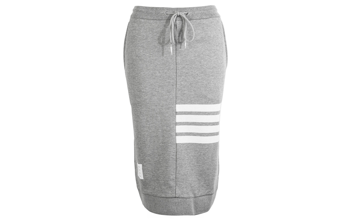 Order (W) Thom Browne 4-Bar 条纹高街风休闲中长裙. FJK008A-00535-055