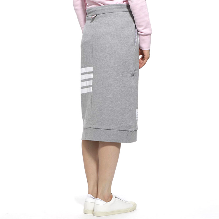 Purchase (W) Thom Browne 4-Bar 条纹高街风休闲中长裙. FJK008A-00535-055