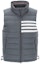 Order (Women) Thom Browne Classic 4-Bar Padded Vest Gray FVD015X-07259-035