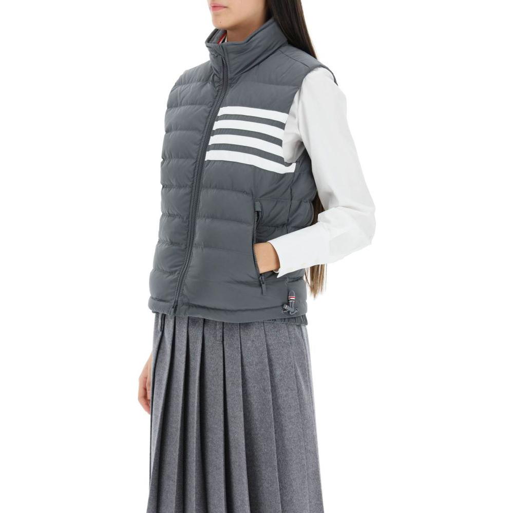Purchase (Women) Thom Browne  Classic 4-Bar Padded Vest Gray FVD015X-07259-035
