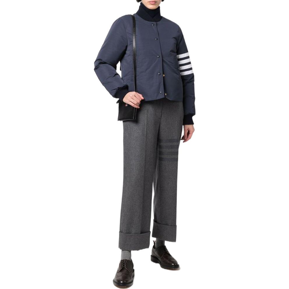 Lookbook (W) Thom Browne 經典四條杠單排扣西裝外套 海軍藍 FW22 FBD042X-F0038-415