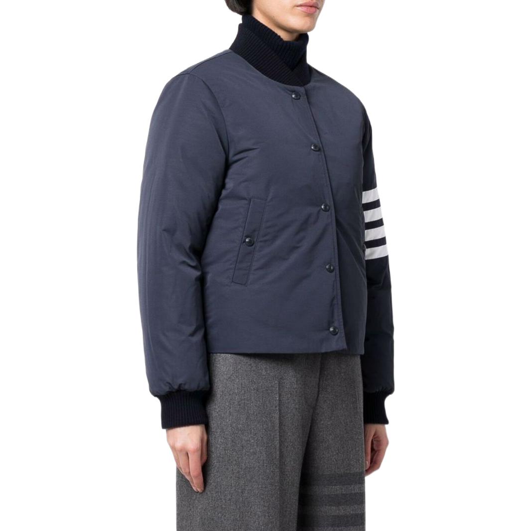 Purchase (W) Thom Browne 經典四條杠單排扣西裝外套 海軍藍 FW22 FBD042X-F0038-415