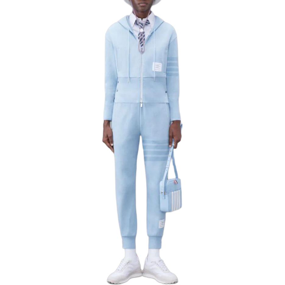 Purchase (W) 톰 브라운 클래식 포 바 타이 커프 스웻팬츠 라이트 블루. FJQ109A-J0051-480