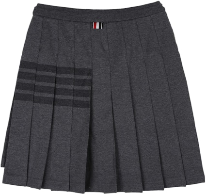 (W) Falda Gris Clásica Plisada con Cordón de Thom Browne. FJK083A-J0051025 Lookbook (W) Falda Gris Clásica Plisada con Cordón de Thom Browne. FJK083A-J0051025