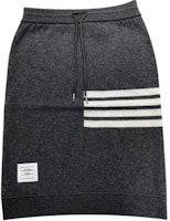 (Women) THOM BROWNE Four-Bar Print Casual Long Skirt. FJK044A-07693-035 (Women) THOM BROWNE Four-Bar Print Casual Long Skirt. FJK044A-07693-035