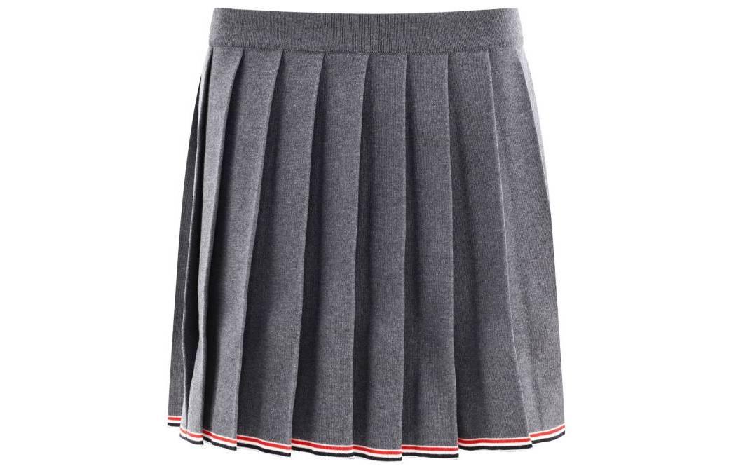 Order (W) 汤姆布朗 FW23褶皱腰中长裙 - 纯色休闲风格 FKK116AY1002035