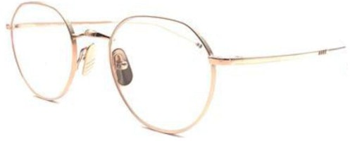 (Women) Thom Browne Gold Titanium Butterfly Optical Glasses with Slim Detail. UEO914AG0001710ROSEGOLD (Women) Thom Browne Gold Titanium Butterfly Optical Glasses with Slim Detail. UEO914AG0001710ROSEGOLD