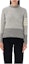 Buy (W) Thom Browne Suéter Pullover Ajustado Gris de Cuello Redondo FKA449A-Y1506-055