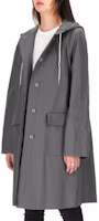 Sizing (W) Thom Browne 灰色連帽休閒大衣外套. FOC770V-F0185-035