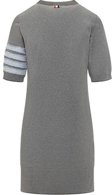 (W) トムブラウン グレー ストライプ 半袖 プルオーバー ドレス FKD166A-Y3005-055 Lookbook (W) トムブラウン グレー ストライプ 半袖 プルオーバー ドレス FKD166A-Y3005-055