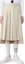 Buy (W) Thom Browne Rok Midi Khaki Academy Style Lipit dengan Resleting. FGC400U-04502-250