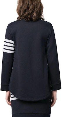 (W) THOM BROWNE 深藍色長袖襯衫 FJT274A07545 Shop (W) THOM BROWNE 深藍色長袖襯衫 FJT274A07545