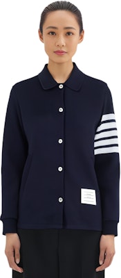 (W) THOM BROWNE 深藍色長袖襯衫 FJT274A07545 Sizing (W) THOM BROWNE 深藍色長袖襯衫 FJT274A07545