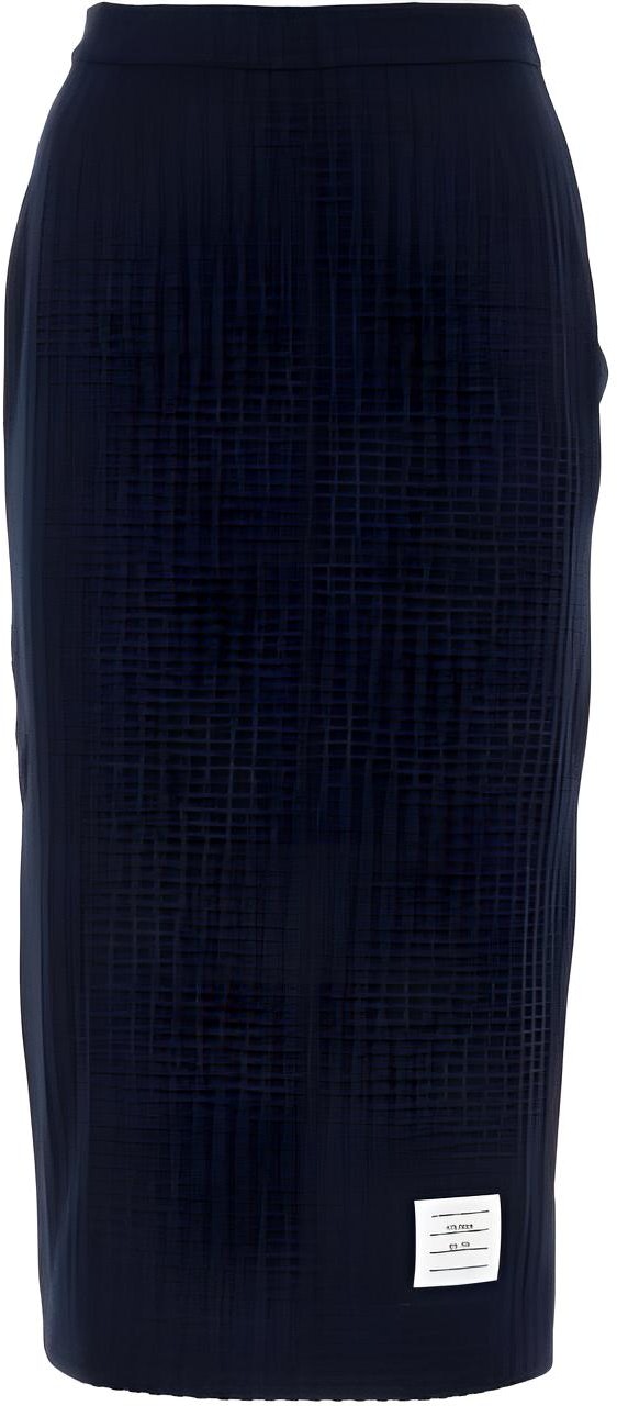 women-thom-browne-navy-blue-solid-logo-mid-waist-casual-long-skirt-fjk-114-a-j0133-415