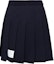 Buy (W) Thom Browne 深藍色純色褶皺迷你裙 開學日休閒款 FJK053A-06931-415