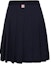 Lookbook (W) Thom Browne 深藍色純色褶皺迷你裙 開學日休閒款 FJK053A-06931-415