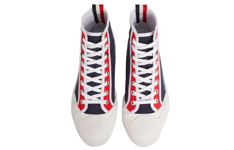 (W) Thom Browne 'Navy Blue with Red White Blue Stripe' 圖 4