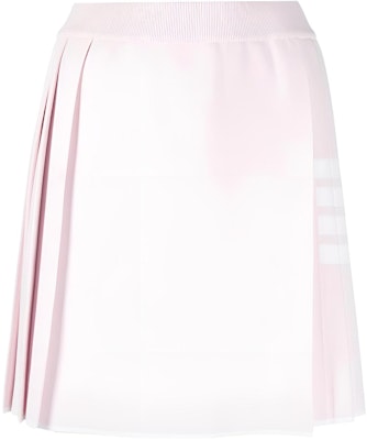 (W) Thom Browne 學院風4條紋百褶迷你裙 休閒短裙 FKK109AY5501-680 Buy (W) Thom Browne 學院風4條紋百褶迷你裙 休閒短裙 FKK109AY5501-680