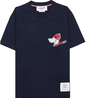 (W) Thom Browne Kaos Crewneck Lengan Pendek Navy SS24 FJS166E-J0058-415 Buy (W) Thom Browne Kaos Crewneck Lengan Pendek Navy SS24 FJS166E-J0058-415