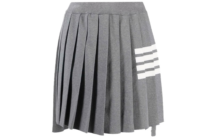 Order (W) トムブラウン 4ストライプデザイン ソリッドプリーツスカート. FKK090A-Y3014-055