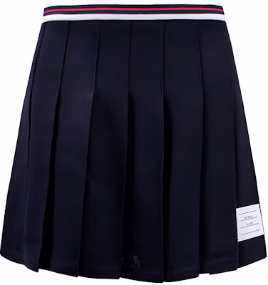 (W) トム ブラウン ソリッド ストライプ プリーツ スカート ネイビー ブルー カジュアル. FJK098A-J0082-415 Buy (W) トム ブラウン ソリッド ストライプ プリーツ スカート ネイビー ブルー カジュアル. FJK098A-J0082-415