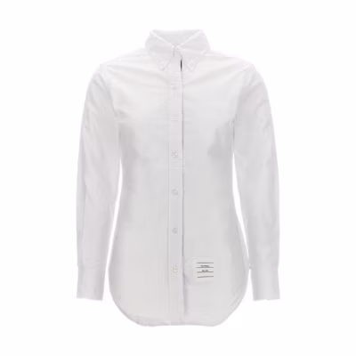 (Women) THOM BROWNE Solid White Shirt FLL005EF0313100