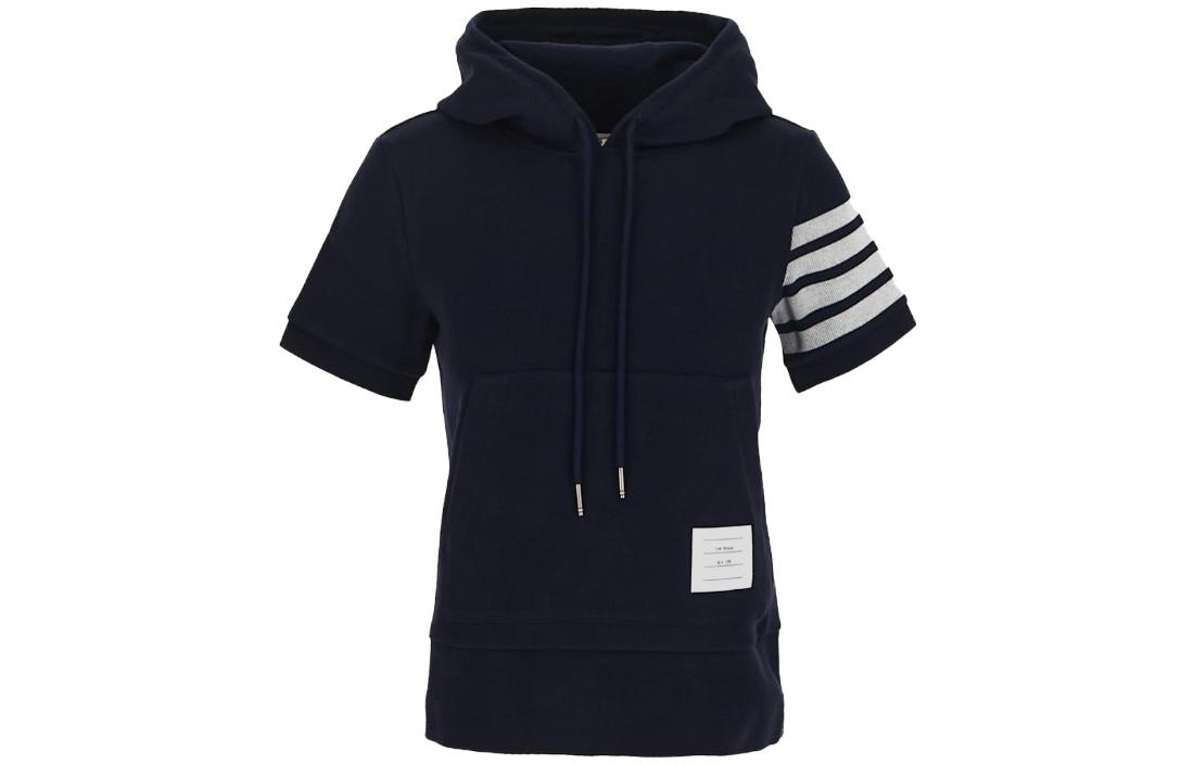 (Women) THOM BROWNE  Striped Sweatshirt Blue FJT273A07545415
