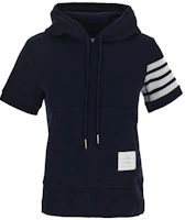 Order (W) 톰 브라운 스트라이프 스웨트셔츠 블루 FJT273A07545415