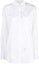 Buy (Women) THOM BROWNE White Long Sleeve Solid Button-Down Shirt. FLL169A-03113-T100