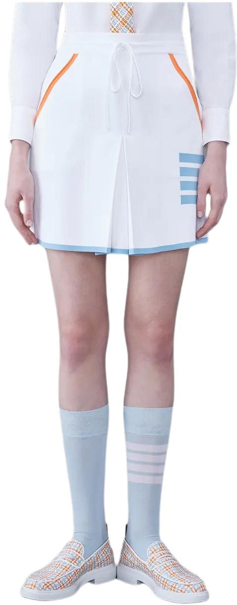 women-thom-browne-white-ss-24-classic-4-stripe-mini-elastic-waist-skirt-fkk-122-a-y5502-100