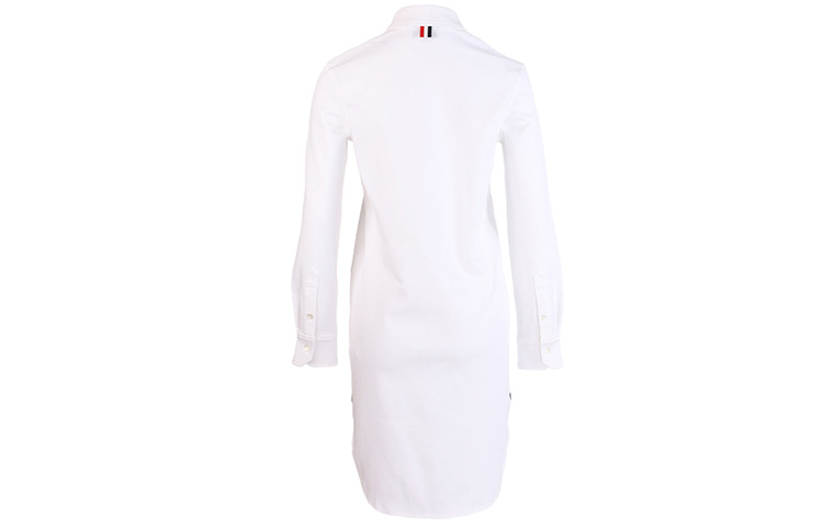 Lookbook (W) 汤姆布朗A字版长袖衬衫连衣裙 FJD069A-06768-100