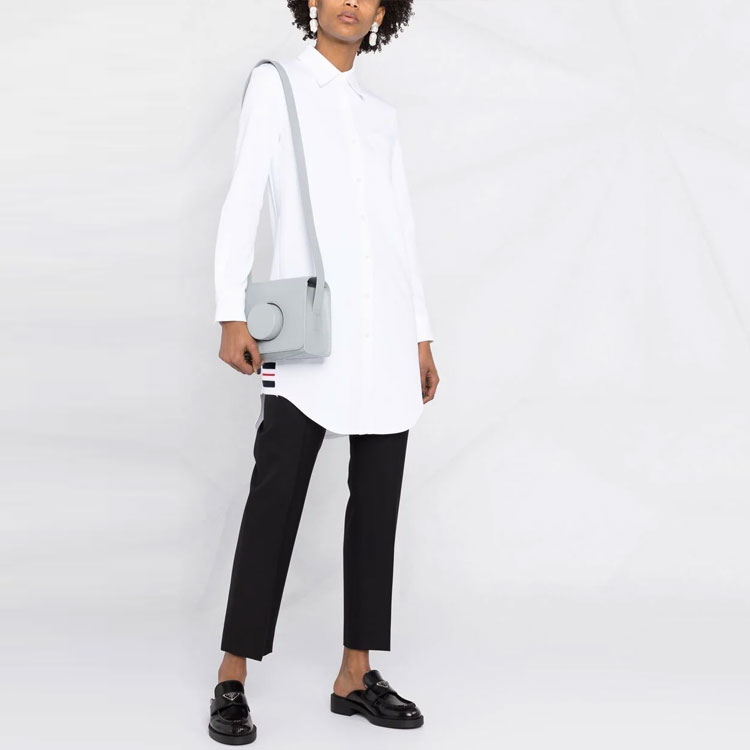 Purchase (W) 汤姆布朗A字版长袖衬衫连衣裙 FJD069A-06768-100